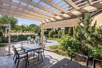 Plenty of patio seating to enjoy!